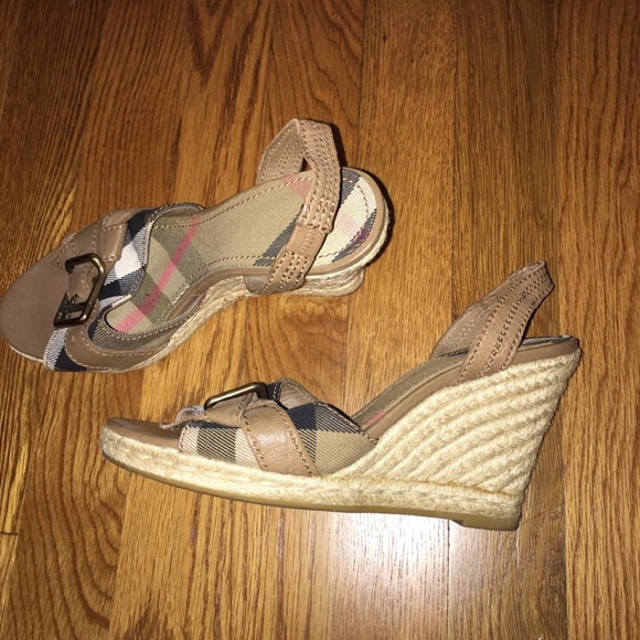 Burberry Nova Check Espadrille Sandals 👡 🇮🇹 - Picture 5 of 8